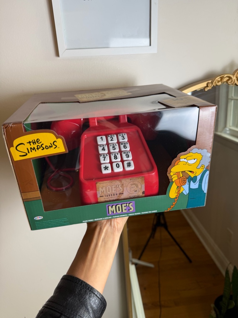Moe's Tavern Red Retro Phone - Officially Licensed
